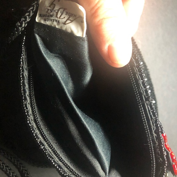 1970/80 ADG IMPORTS CHINA Beaded BAG multi color - Picture 5 of 5